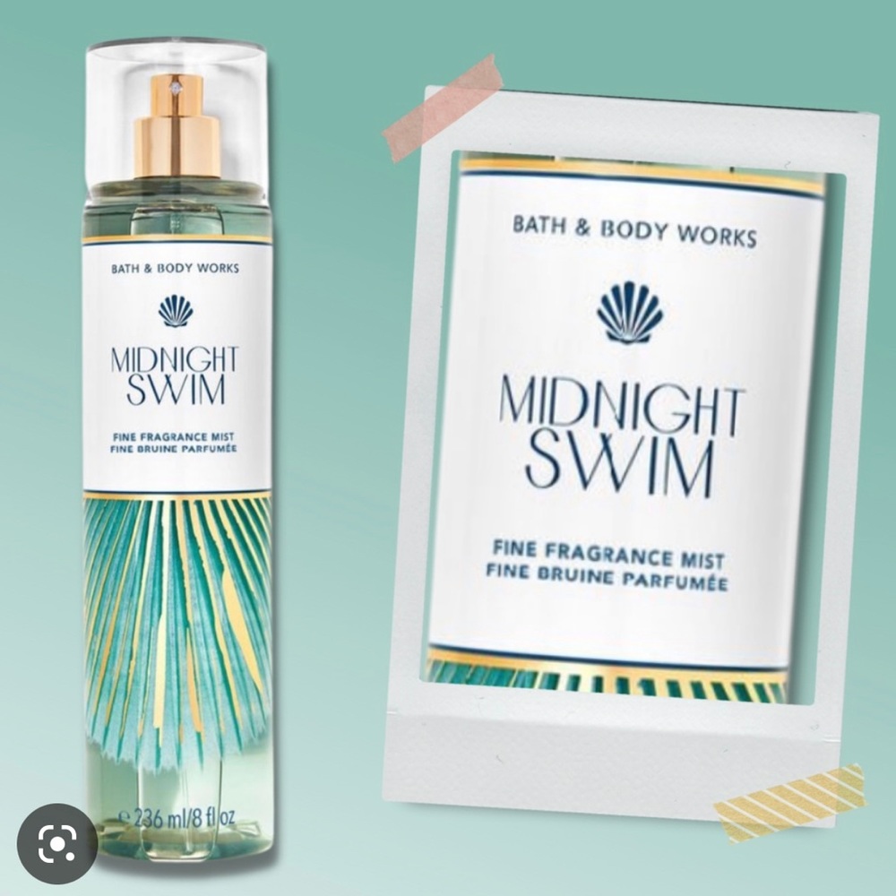 Midnight Swim Full Size Fine Fragrance Mist NEW BATH AND BODY WORKS